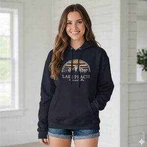 Prairie Mountain Lake Placid Hoodie